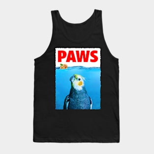 Birdie Buddies Fashionable Tee for Those Who Cherish Cockatiel Company Tank Top